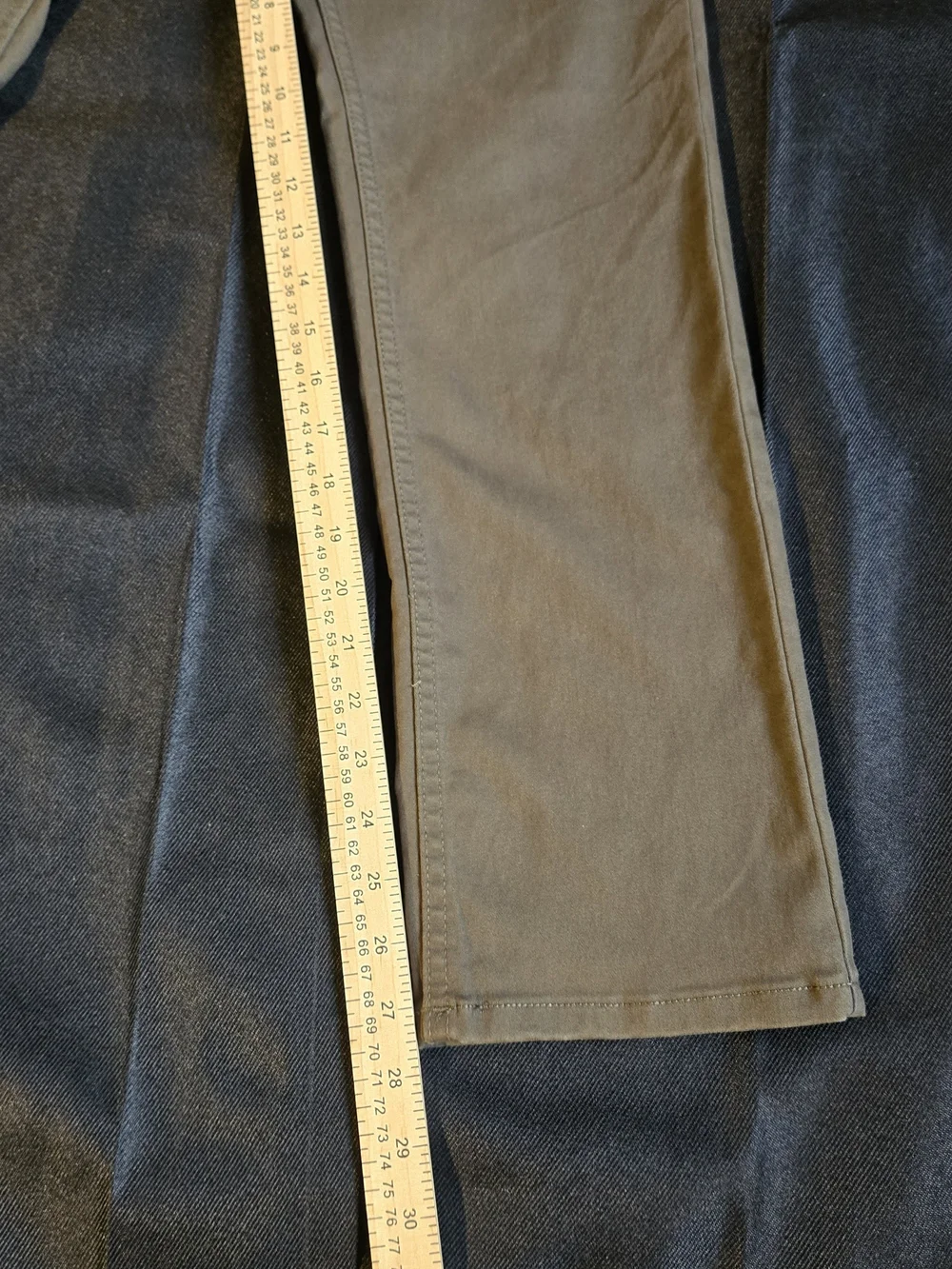 Six Lincoln New York Pants Men’s 31/30 Brown Stretch Fit